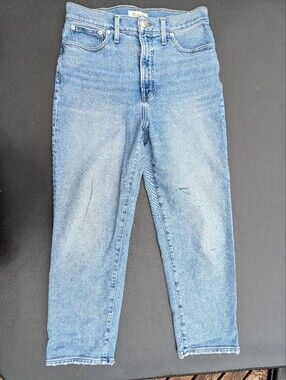 Madewell The Perfect Vintage Straight Crop Jean 29